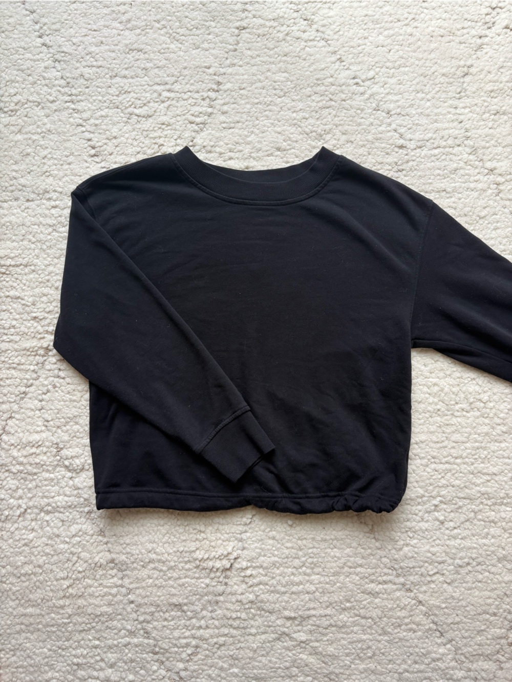 Old Navy Black Open Back Sweatshirt
